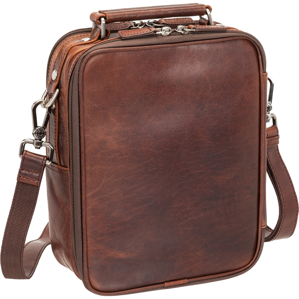 Mancini Buffalo Grand sac unisexe avec organisateur arrière à fermeture éclair 99-5412 | Cuir - Dealorys