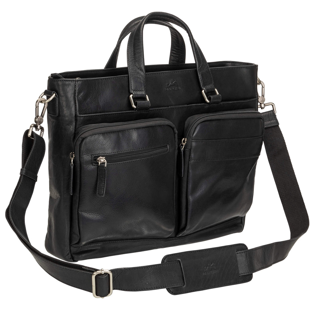 Mancini Fourre-tout pour portable 14po 99-5484 | Cuir - Dealorys