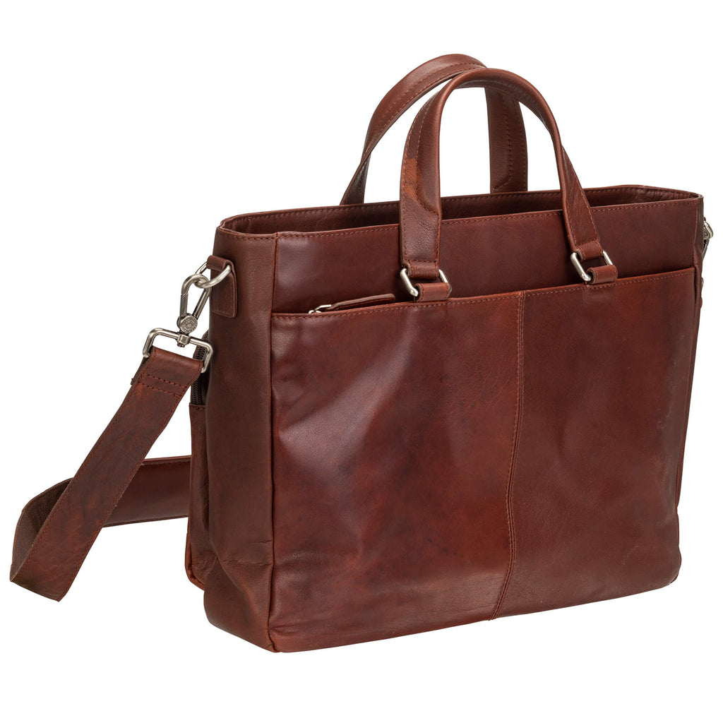 Mancini Fourre-tout pour portable 14po 99-5484 | Cuir - Dealorys