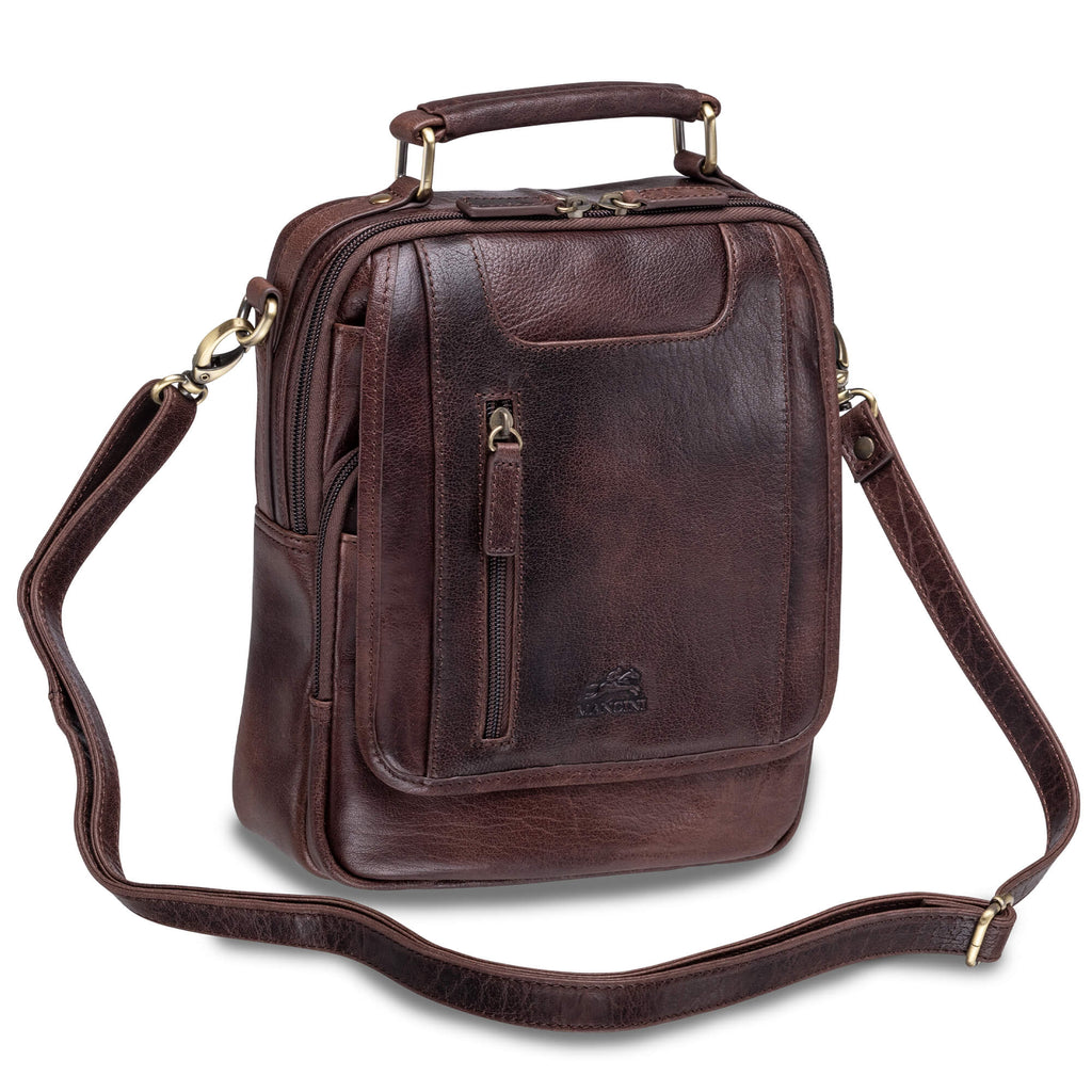 Mancini Grand sac unisexe pour usage quotidien 1410-08 | Cuir - Dealorys