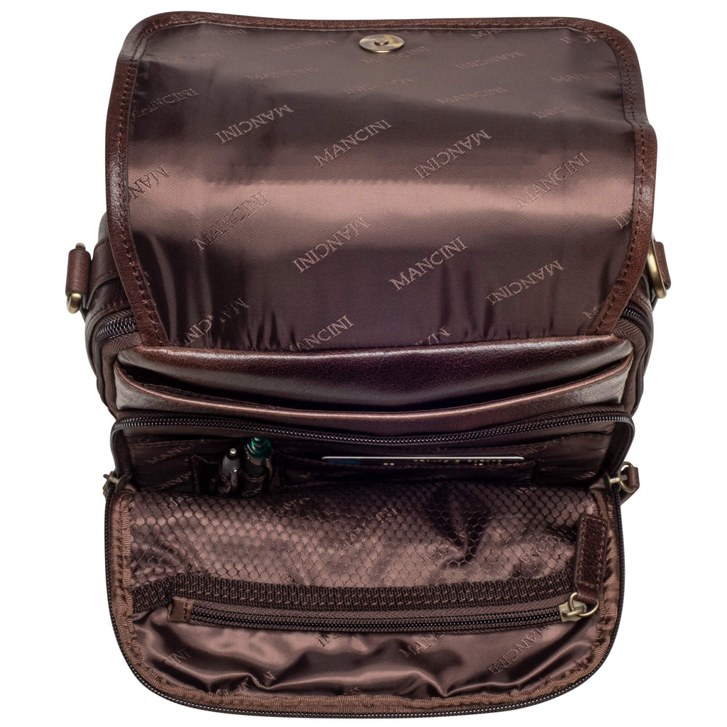 Mancini Grand sac unisexe pour usage quotidien 1410-08 | Cuir - Dealorys