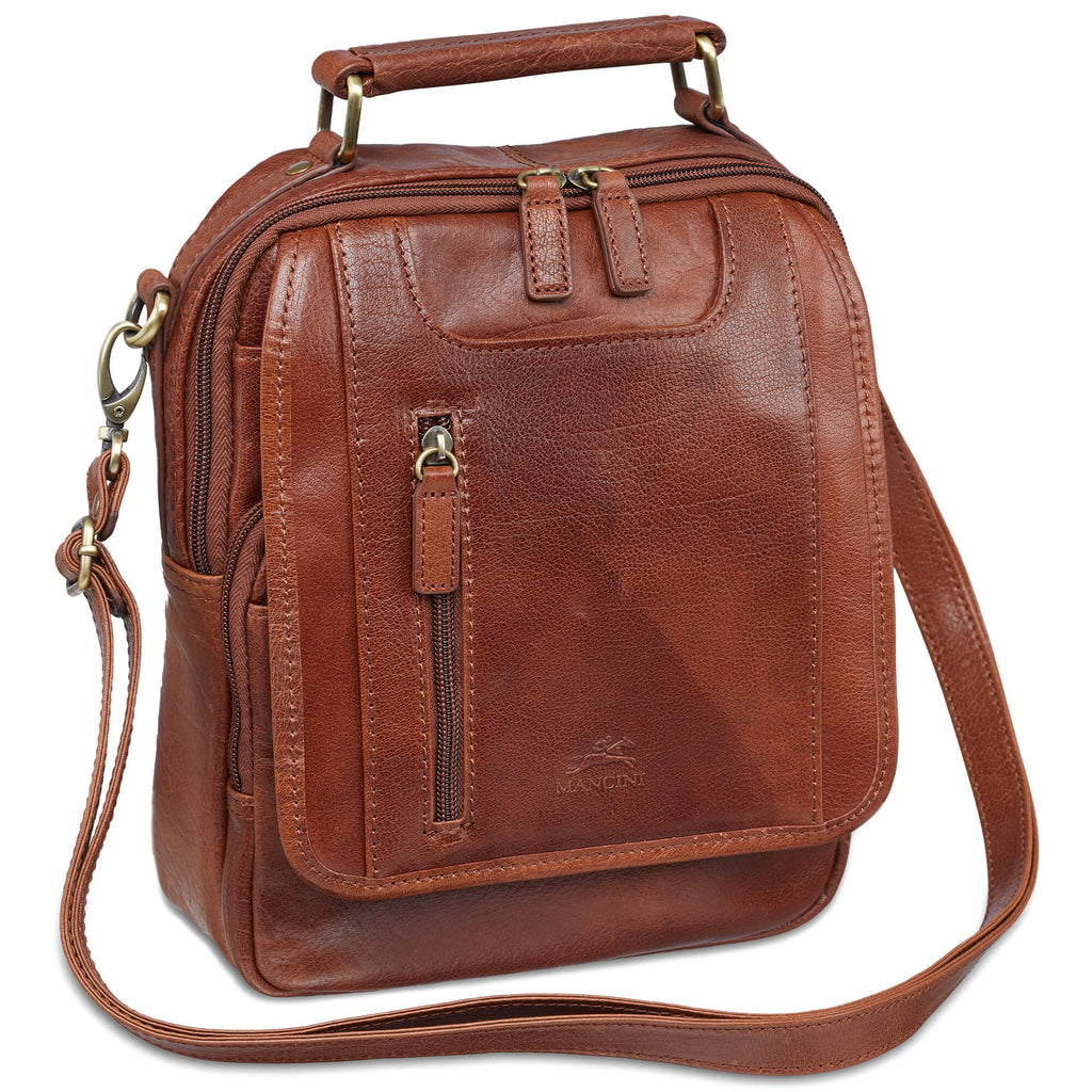 Mancini Grand sac unisexe pour usage quotidien 1410-08 | Cuir - Dealorys