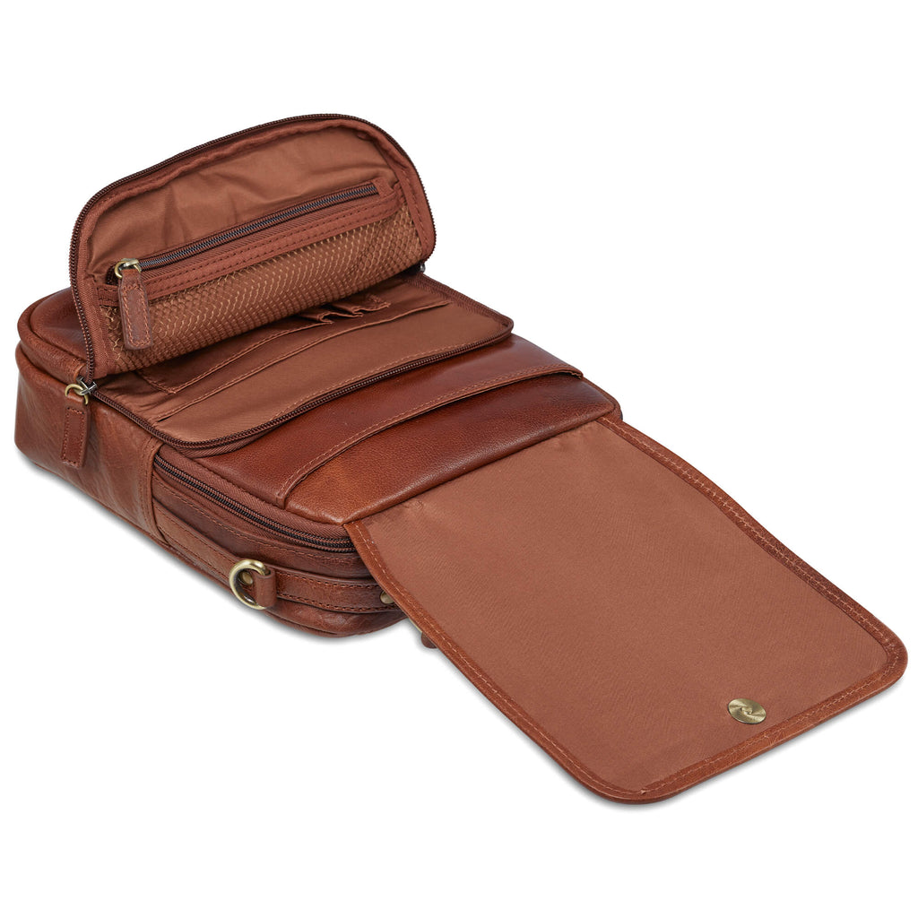 Mancini Grand sac unisexe pour usage quotidien 1410-08 | Cuir - Dealorys