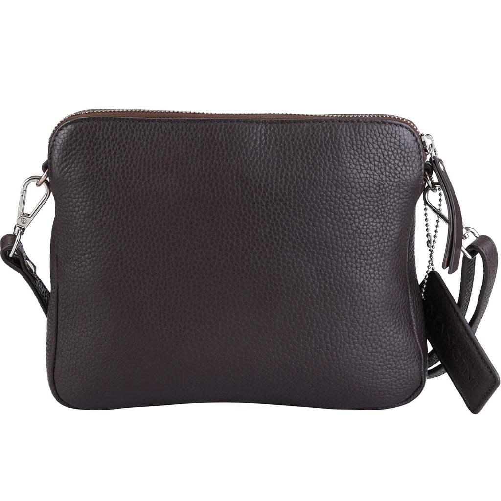 Mancini Pebbled Petit sac à bandoulière Valerie HBP1075 | Cuir - Dealorys
