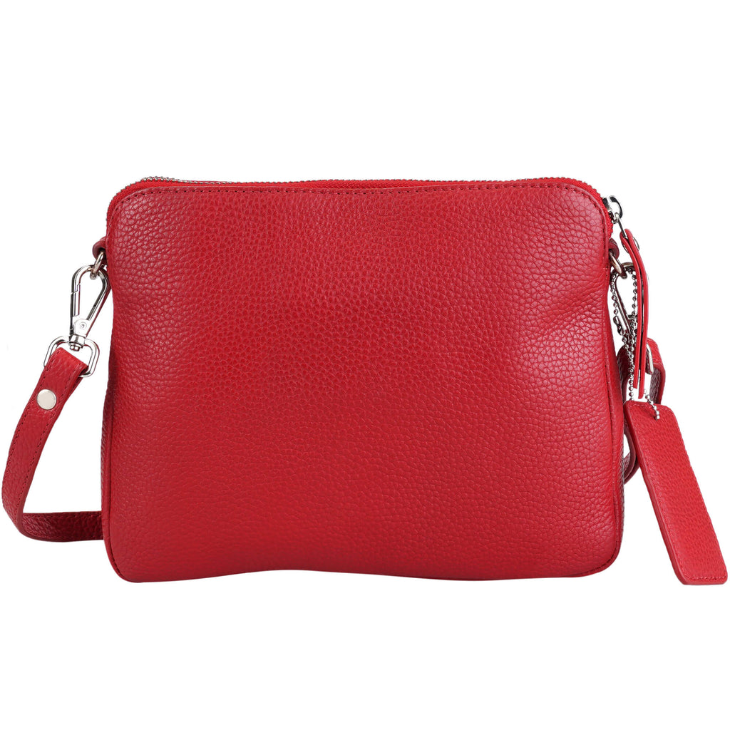 Mancini Pebbled Petit sac à bandoulière Valerie HBP1075 | Cuir - Dealorys