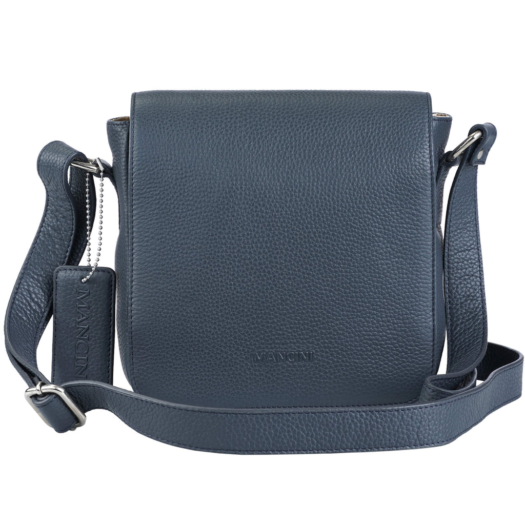 Mancini Pebbled Sac à bandoulière Page HBP1072 | Cuir - Dealorys