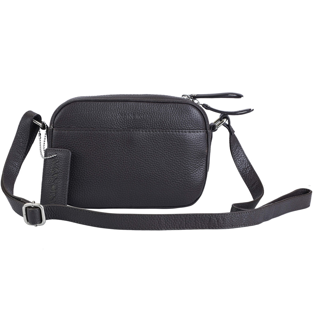 Mancini Pebbled Sac à bandoulière porté croisé Clara PBH1067 | Cuir - Dealorys