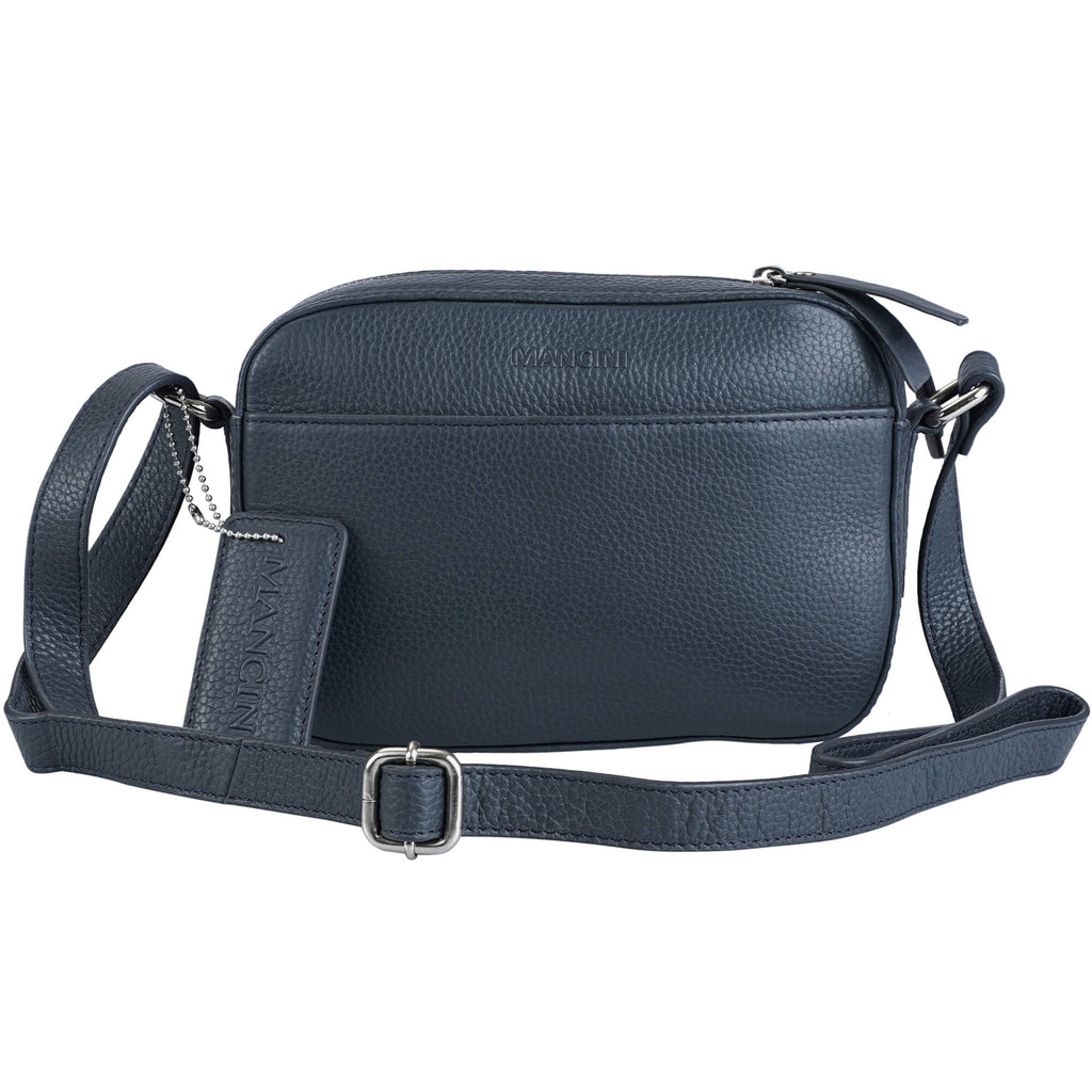 Mancini Pebbled Sac à bandoulière porté croisé Clara PBH1067 | Cuir - Dealorys