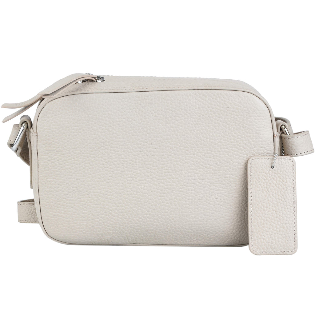 Mancini Pebbled Sac à bandoulière porté croisé Clara PBH1067 | Cuir - Dealorys