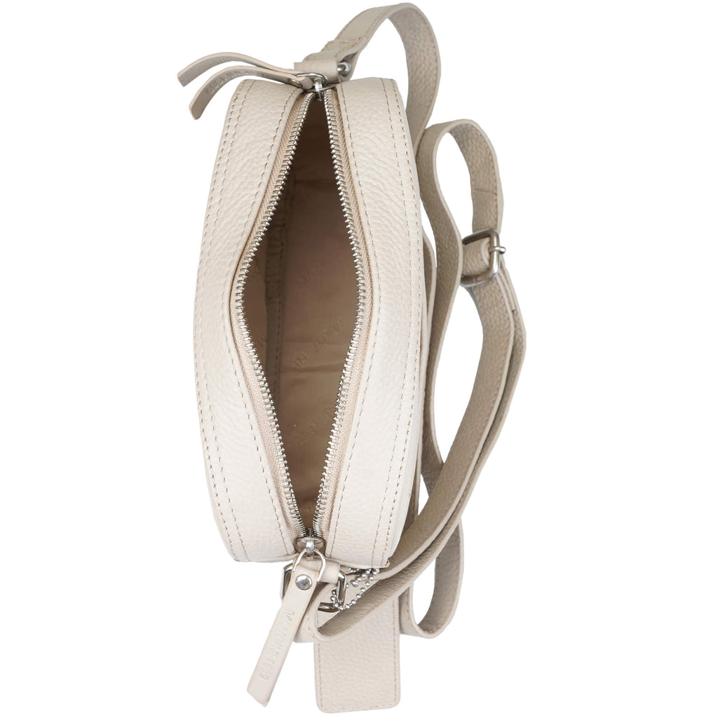 Mancini Pebbled Sac à bandoulière porté croisé Clara PBH1067 | Cuir - Dealorys