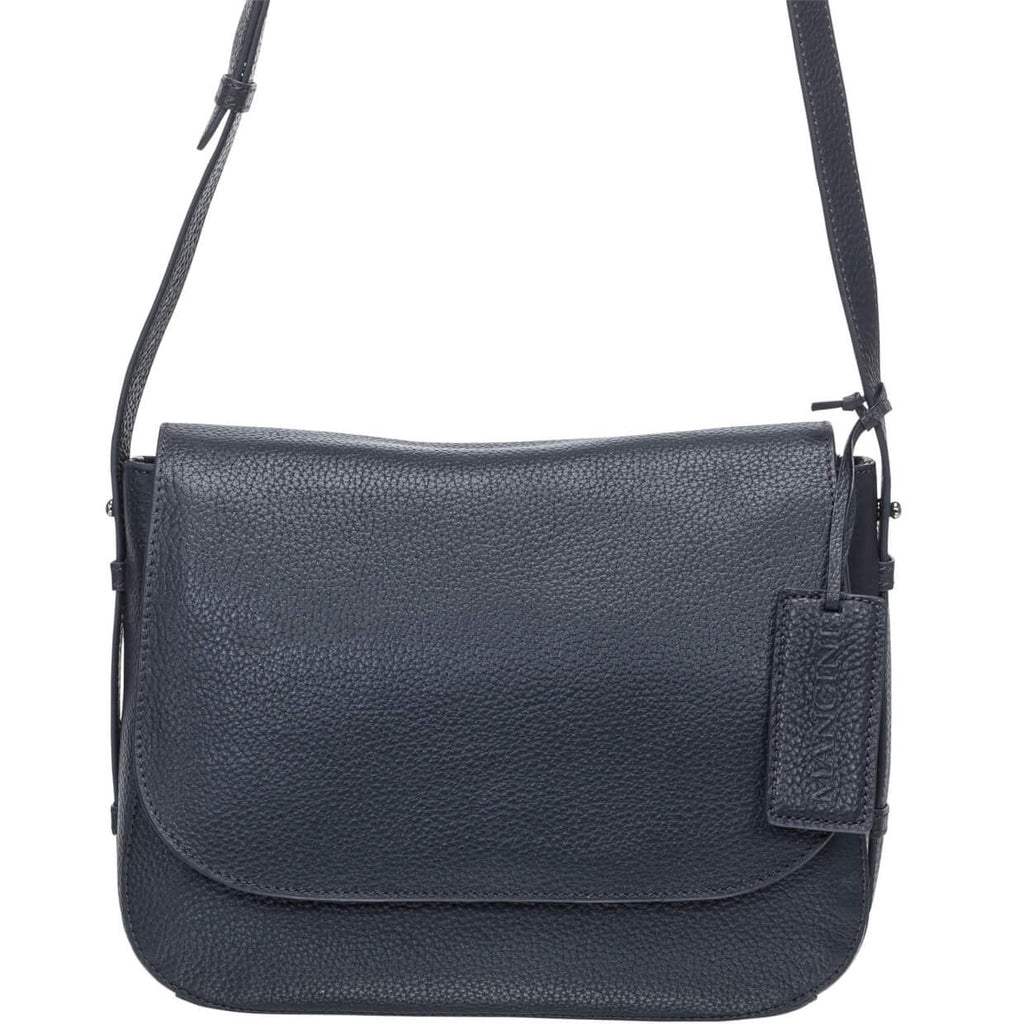 Mancini Pebbled Sac à bandoulière porté croisé Amy HBP1061 | Cuir - Dealorys