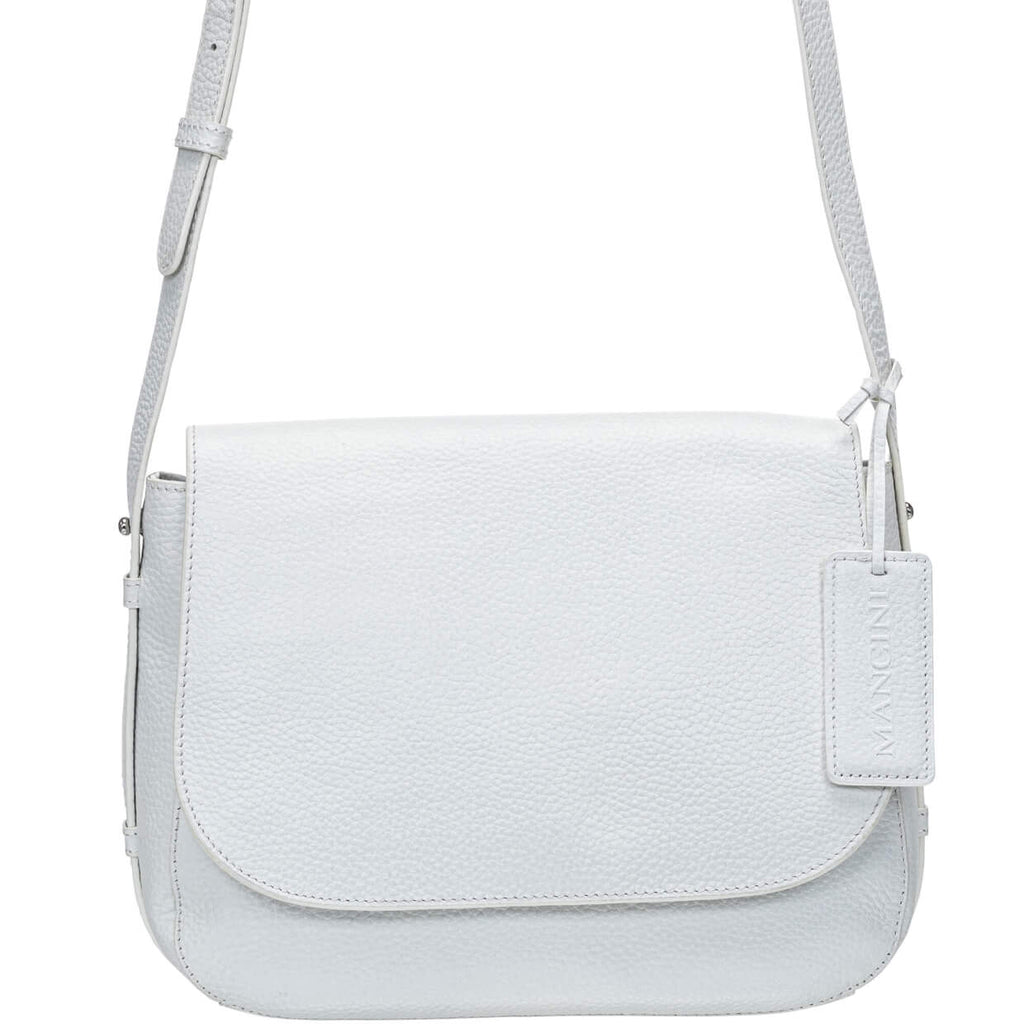 Mancini Pebbled Sac à bandoulière porté croisé Amy HBP1061 | Cuir - Dealorys