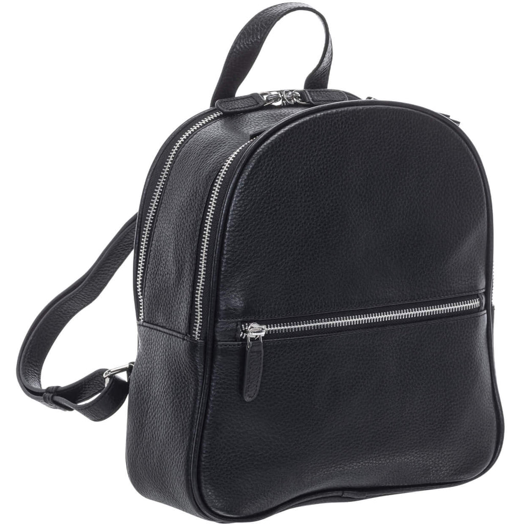 Mancini Pebbled Sac à dos Audrey HBP1060 | Cuir - Dealorys
