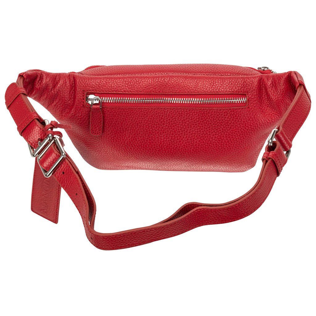 Mancini Pebbled Sac à taille 10211 | Cuir - Dealorys