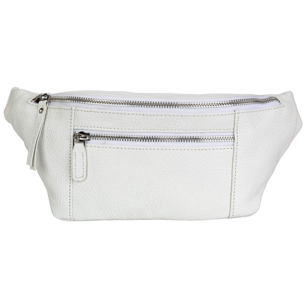 Mancini Pebbled Sac à taille 10211 | Cuir - Dealorys