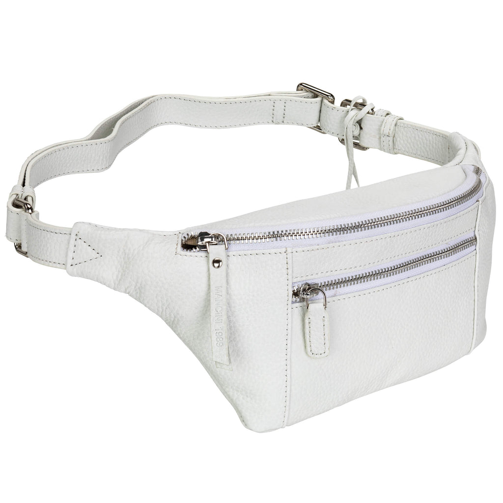 Mancini Pebbled Sac à taille 10211 | Cuir - Dealorys