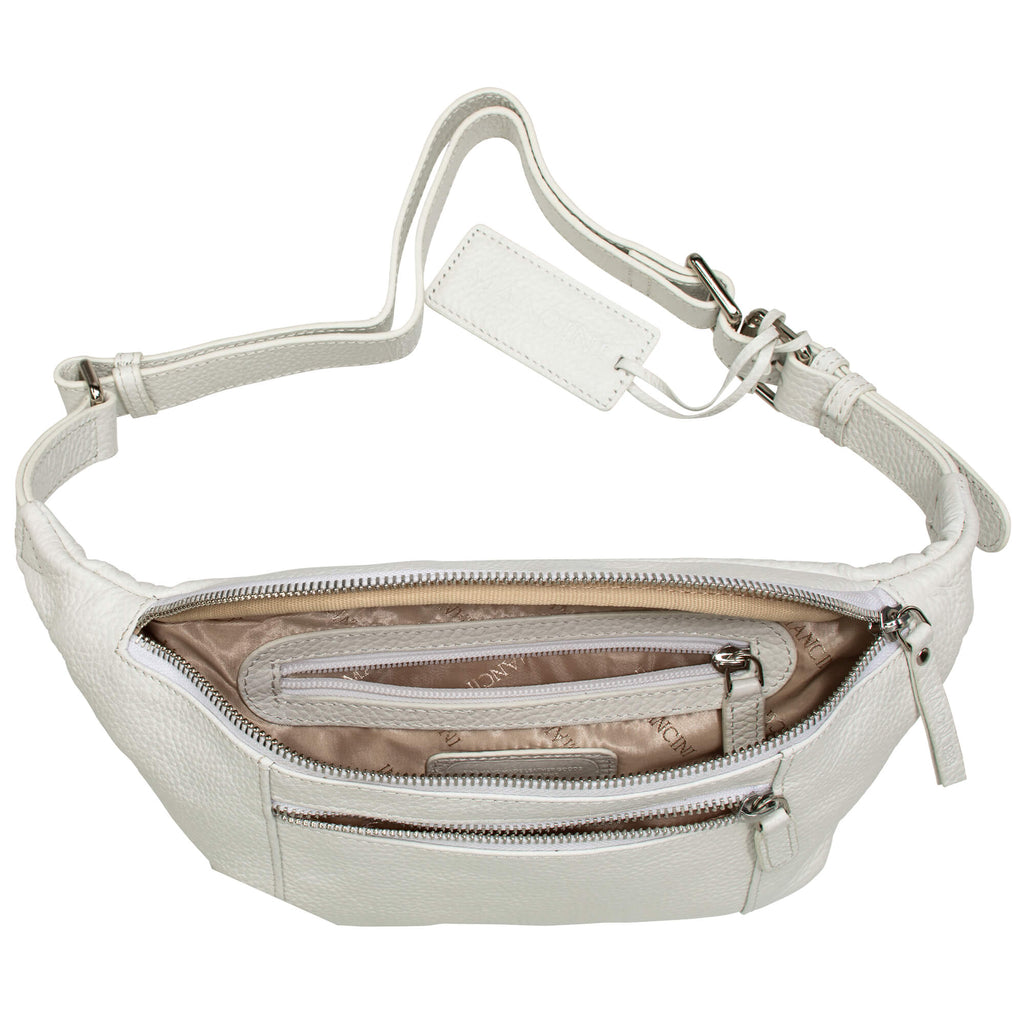 Mancini Pebbled Sac à taille 10211 | Cuir - Dealorys