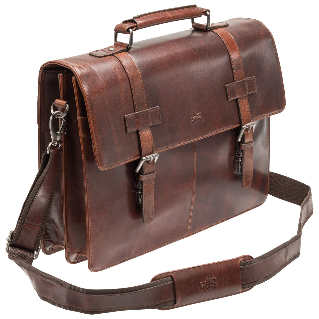 Mancini Porte-Document pour Portable 15.6po 99-5434 | Cuir - Dealorys