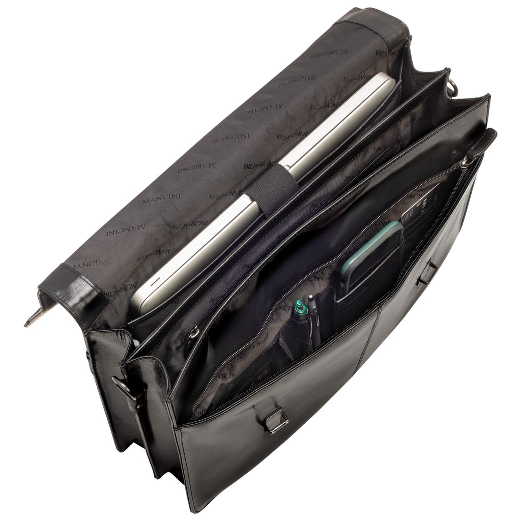 Mancini Porte-Document pour Portable 15.6po 99-5434 | Cuir - Dealorys