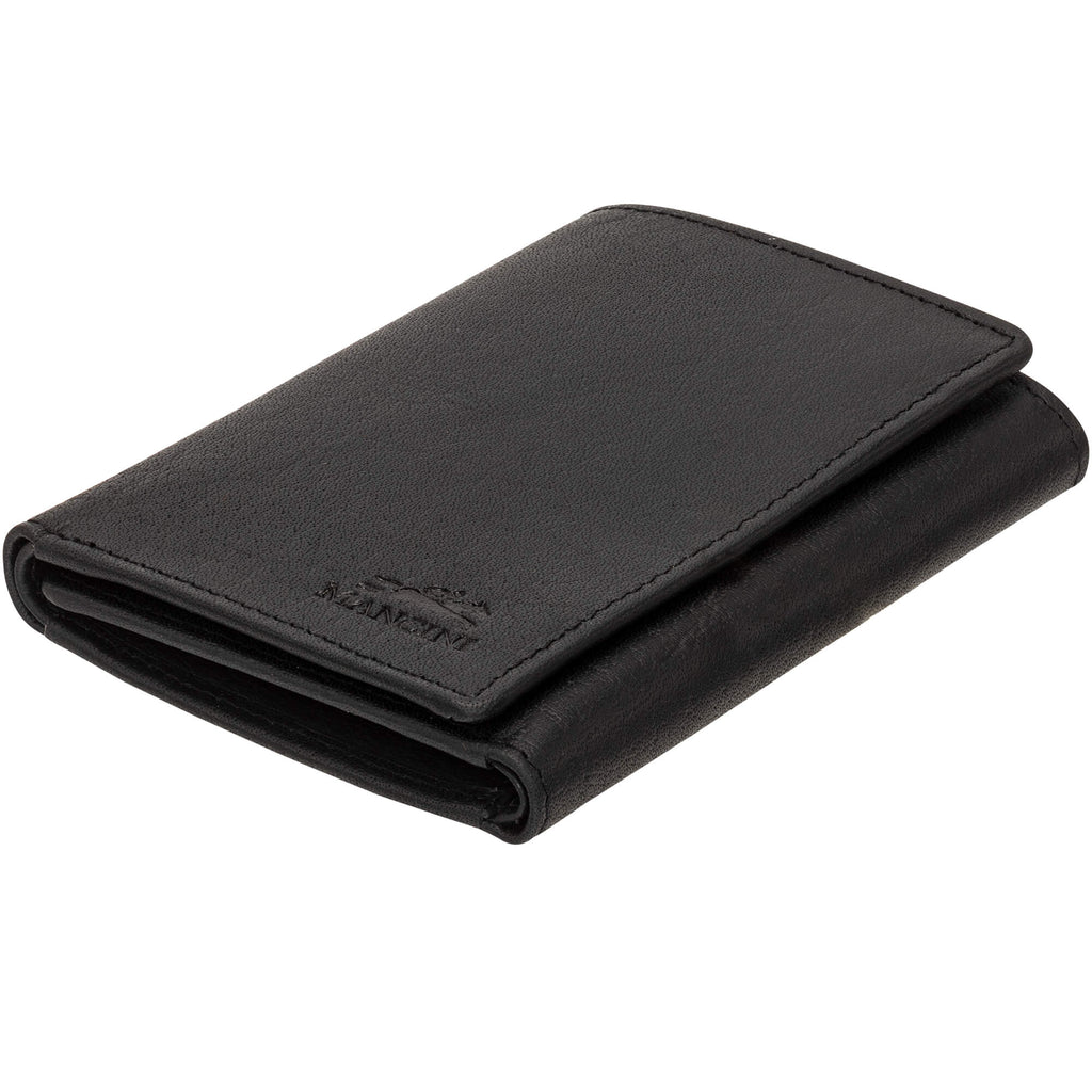 Mancini Portefeuille RFID à trois volets 99-54162 | Cuir Buffalo - Dealorys