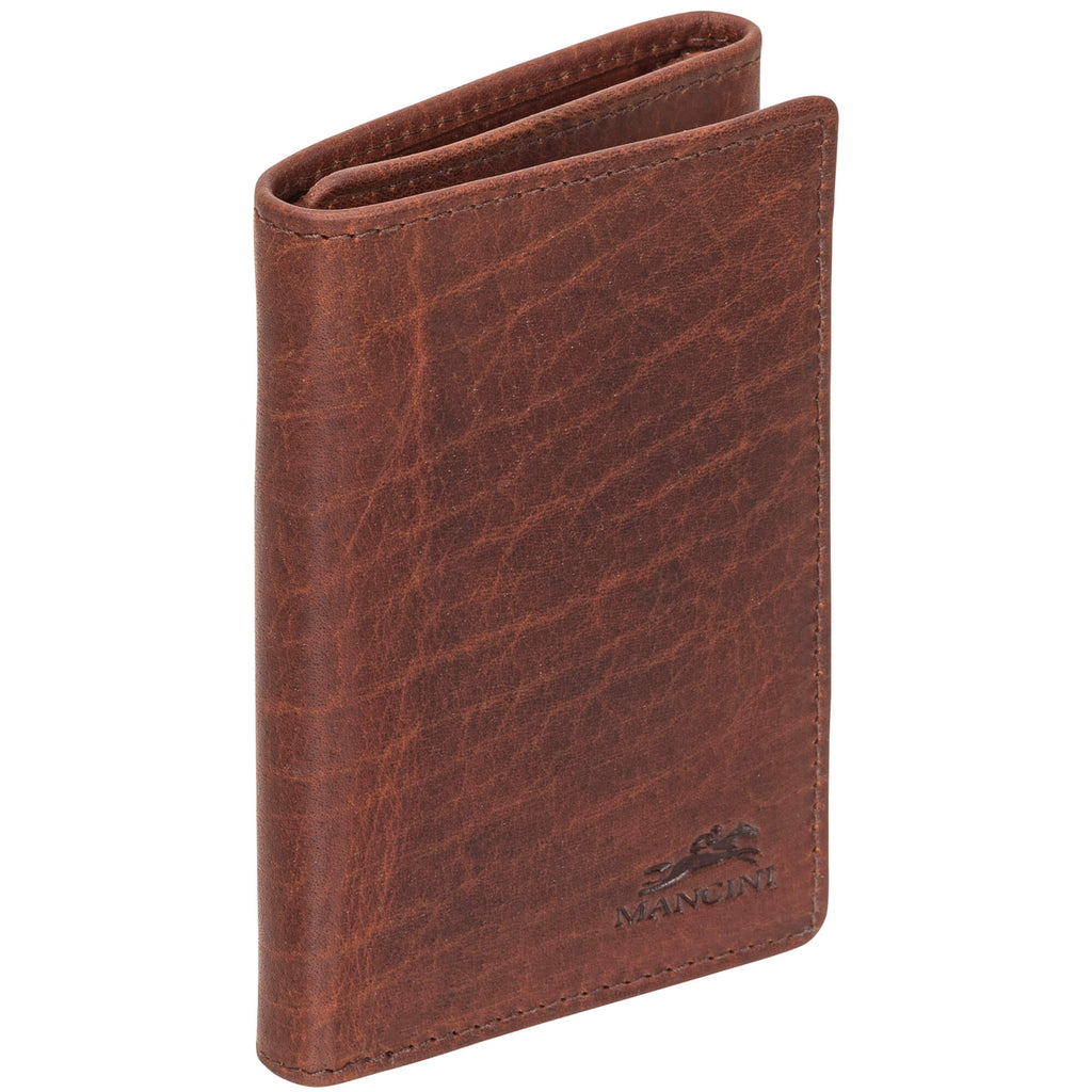 Mancini Portefeuille RFID à trois volets 99-54162 | Cuir Buffalo - Dealorys
