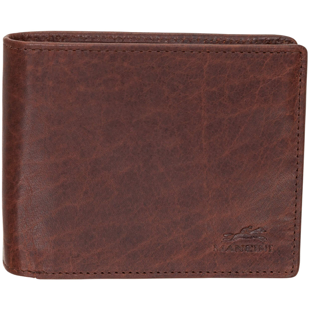 Mancini Portefeuille RFID avec volet à gauche 99-54154 | Cuir Buffalo - Dealorys