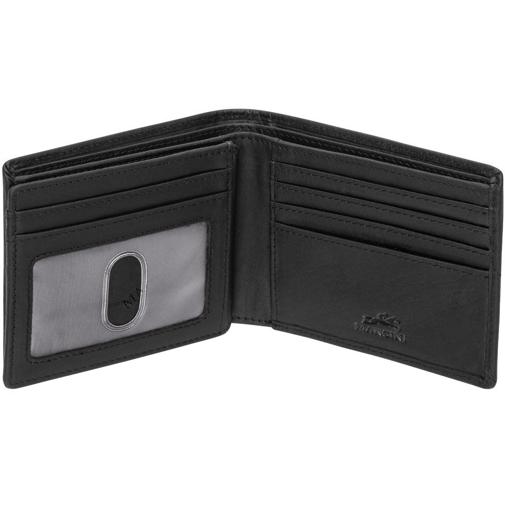 Mancini Portefeuille RFID avec volet au centre 99-54153 | Cuir Buffalo - Dealorys