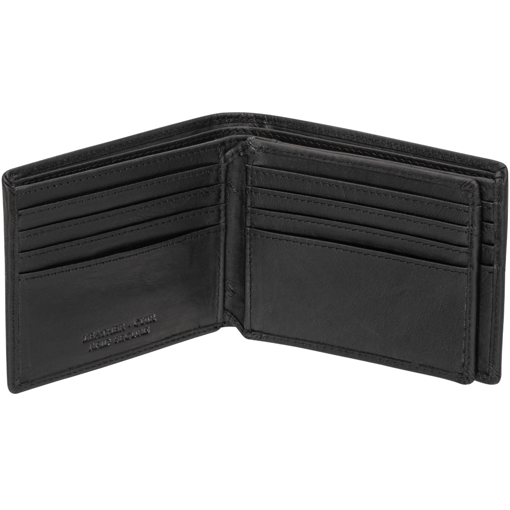 Mancini Portefeuille RFID avec volet au centre 99-54153 | Cuir Buffalo - Dealorys