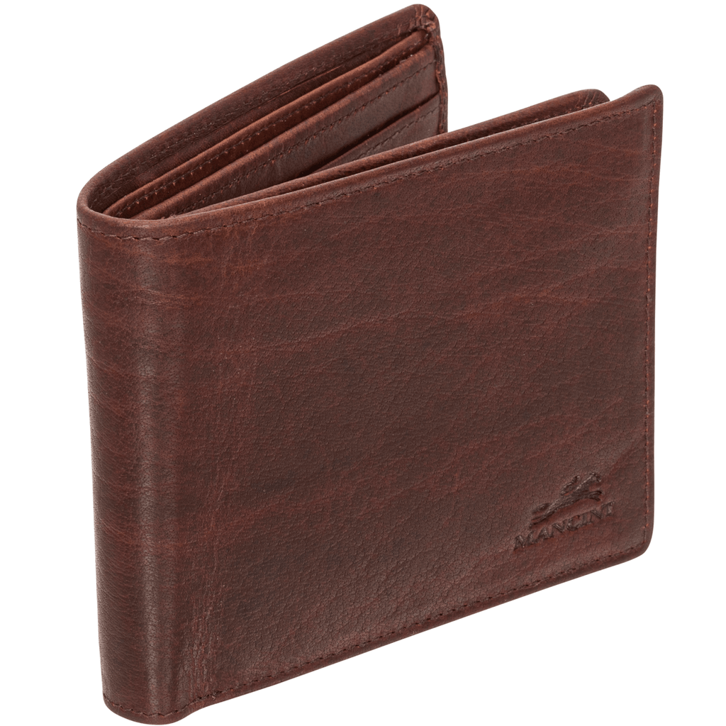 Mancini Portefeuille RFID avec volet au centre 99-54153 | Cuir Buffalo - Dealorys