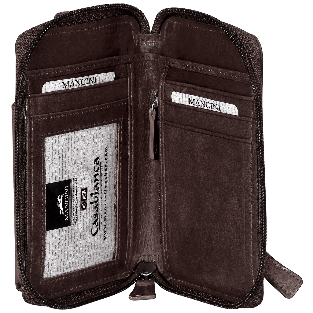 Mancini Portefeuille cellulaire 8700044 | Cuir - Dealorys