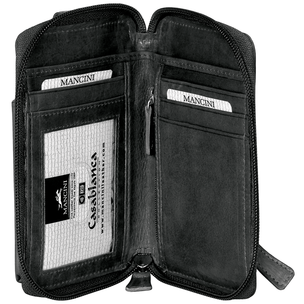Mancini Portefeuille cellulaire 8700044 | Cuir - Dealorys