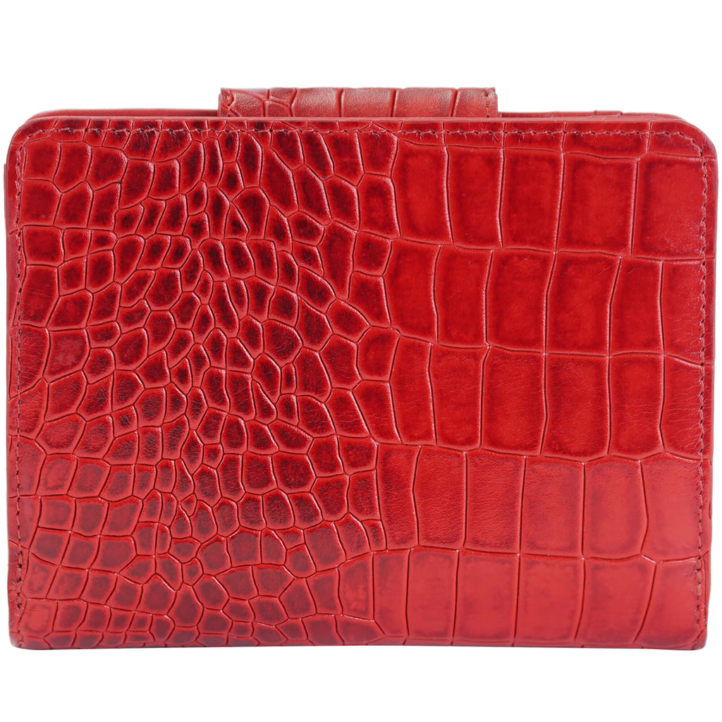 Mancini Portefeuille d’embrayage moyen Croco2 RFID 6900371 | Cuir - Dealorys