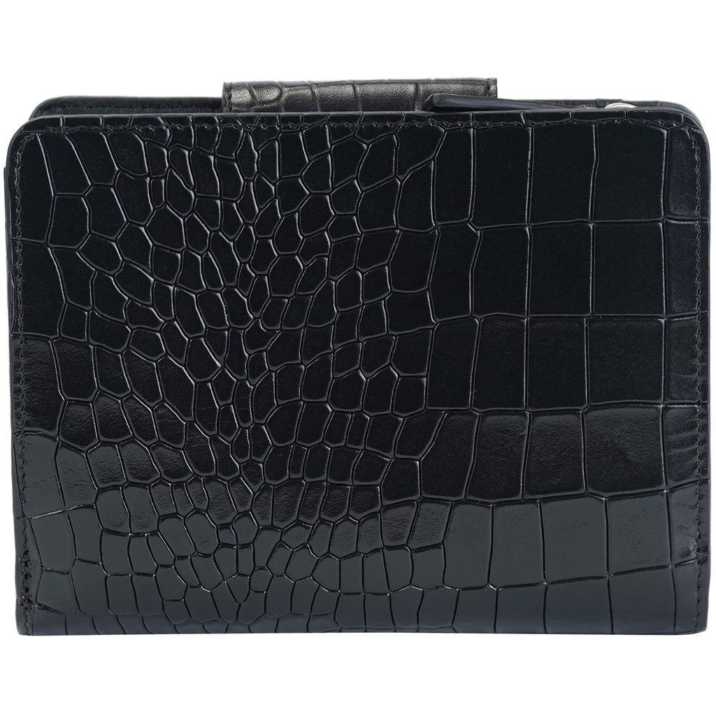 Mancini Portefeuille d’embrayage moyen Croco2 RFID 6900371 | Cuir - Dealorys