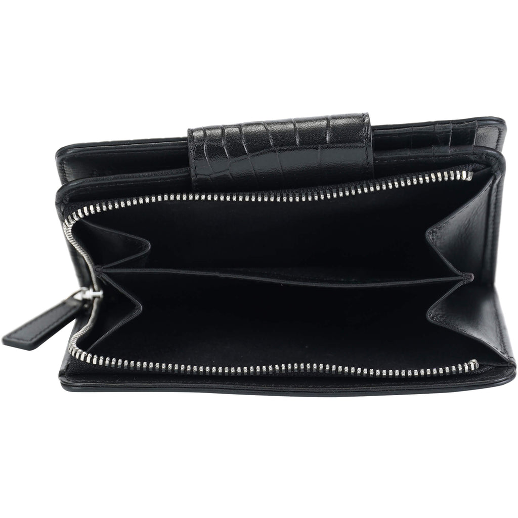 Mancini Portefeuille d’embrayage moyen Croco2 RFID 6900371 | Cuir - Dealorys