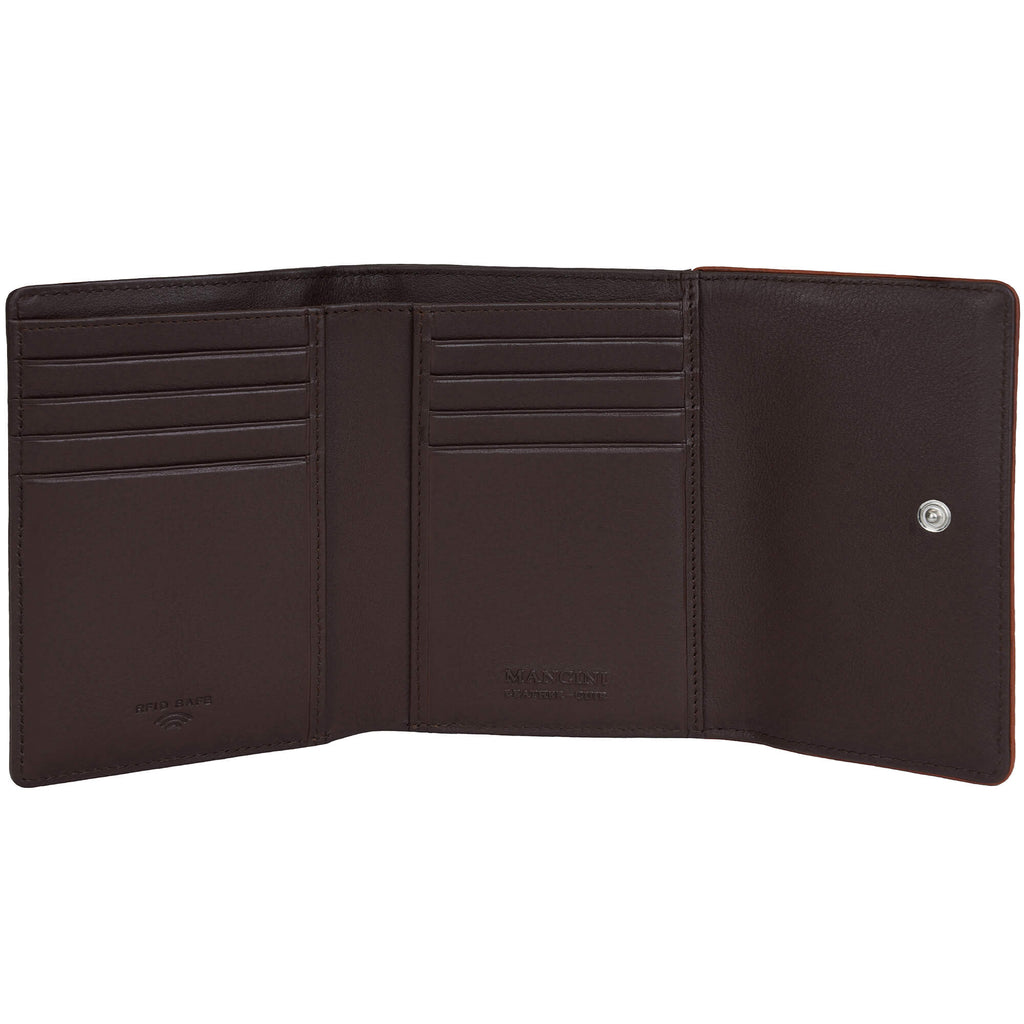 Mancini Portefeuille d’embrayage moyen Sonoma avec RFID 6800377 | Cuir - Dealorys