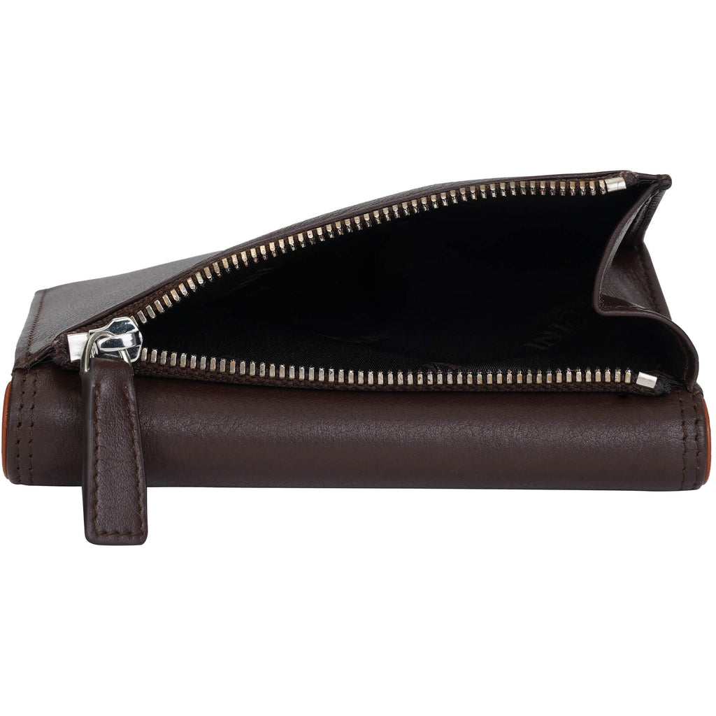 Mancini Portefeuille d’embrayage moyen Sonoma avec RFID 6800377 | Cuir - Dealorys