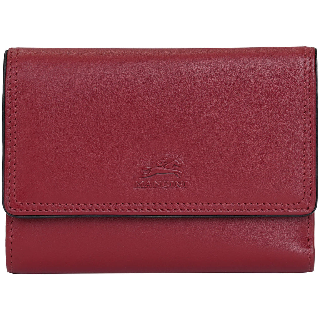 Mancini Portefeuille d’embrayage moyen Sonoma avec RFID 6800377 | Cuir - Dealorys