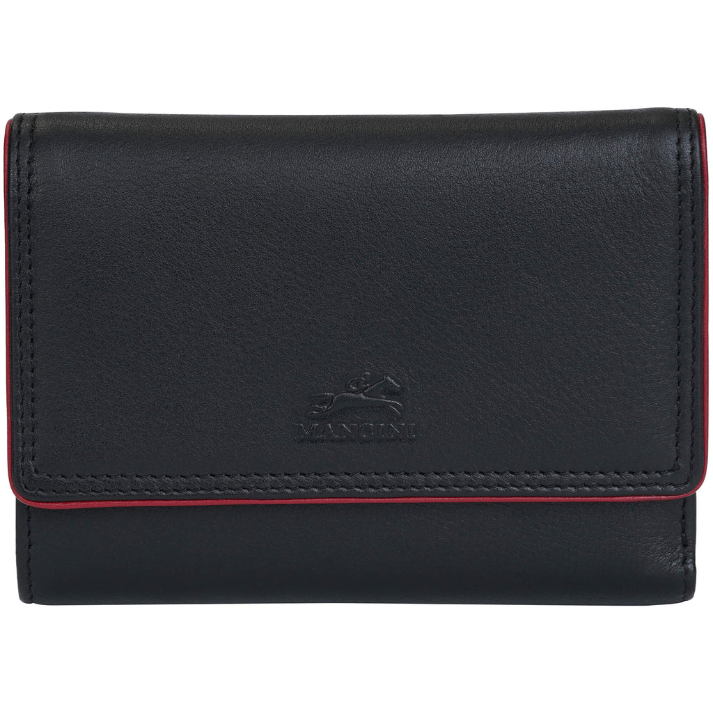 Mancini Portefeuille d’embrayage moyen Sonoma avec RFID 6800377 | Cuir - Dealorys