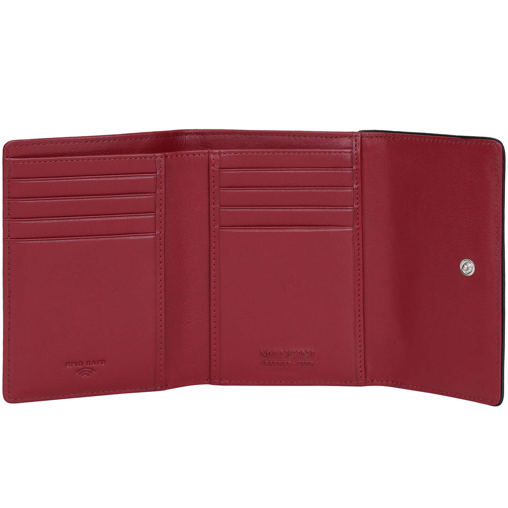 Mancini Portefeuille d’embrayage moyen Sonoma avec RFID 6800377 | Cuir - Dealorys