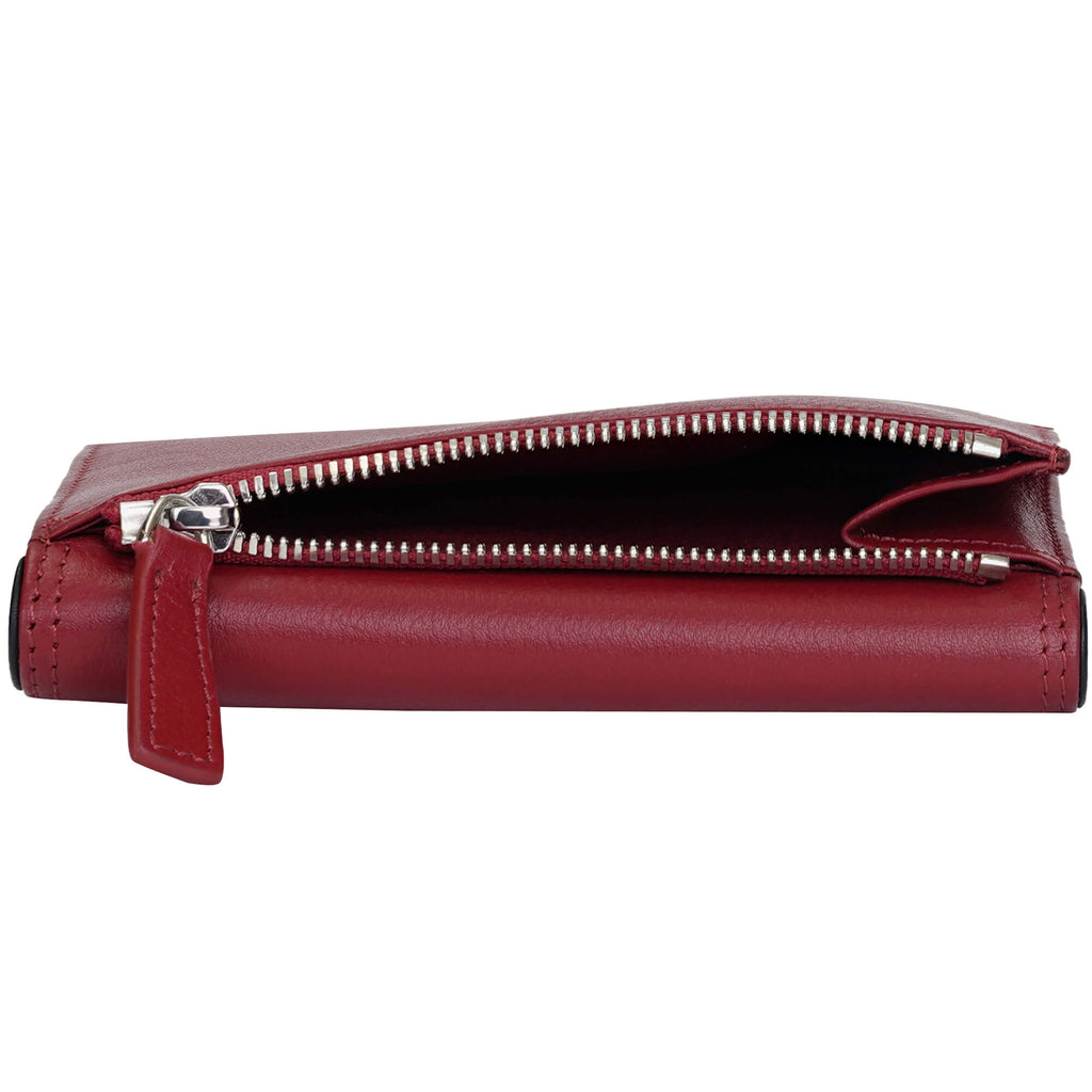 Mancini Portefeuille d’embrayage moyen Sonoma avec RFID 6800377 | Cuir - Dealorys