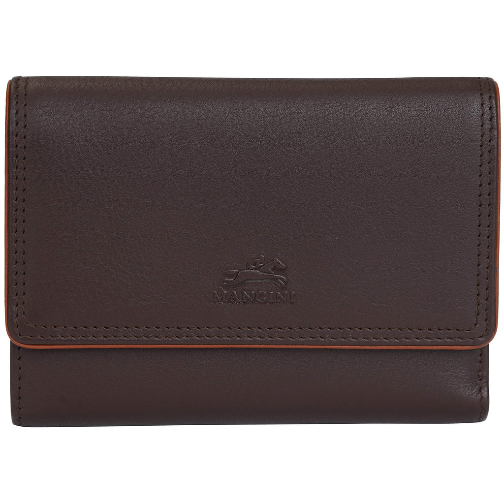 Mancini Portefeuille d’embrayage moyen Sonoma avec RFID 6800377 | Cuir - Dealorys