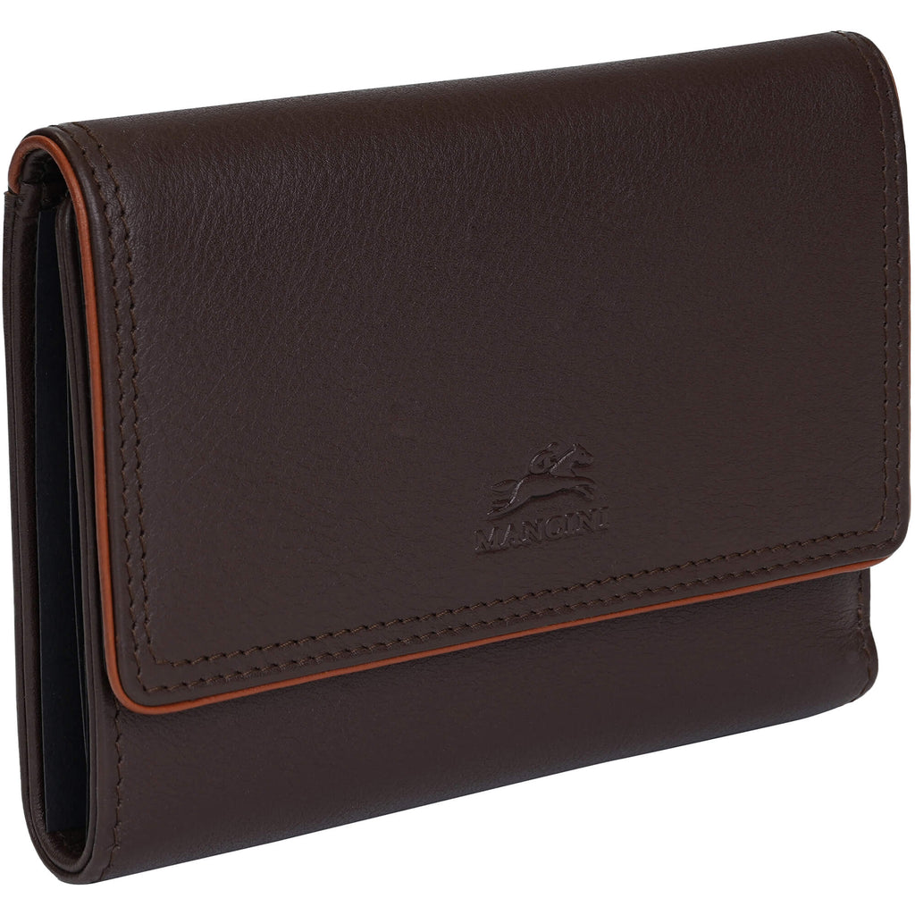 Mancini Portefeuille d’embrayage moyen Sonoma avec RFID 6800377 | Cuir - Dealorys