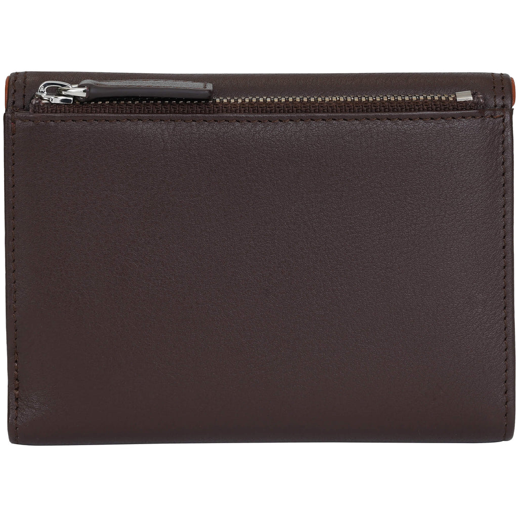 Mancini Portefeuille d’embrayage moyen Sonoma avec RFID 6800377 | Cuir - Dealorys