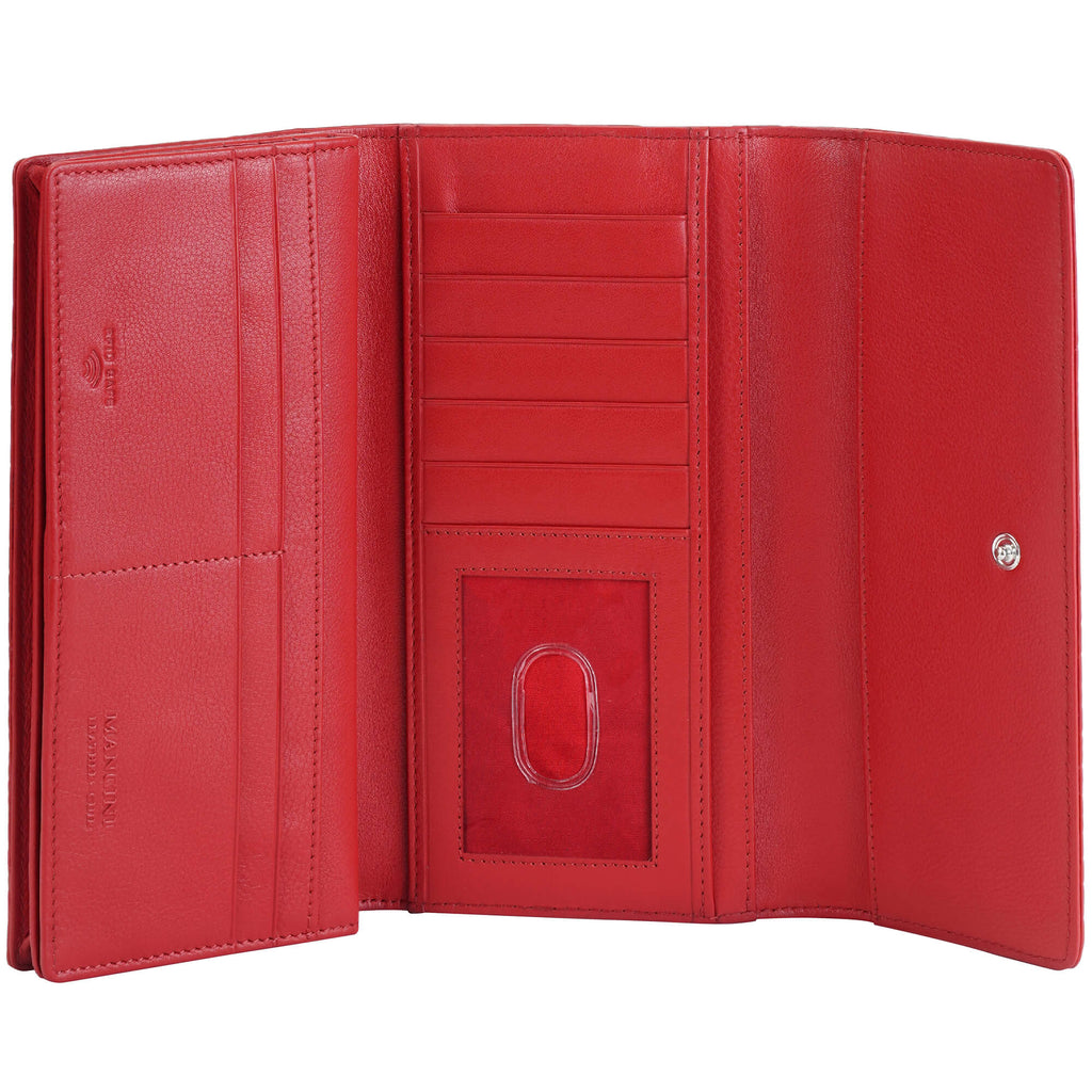 Mancini Portefeuille quadripliant Croco2 RFID 6900369 | Cuir - Dealorys