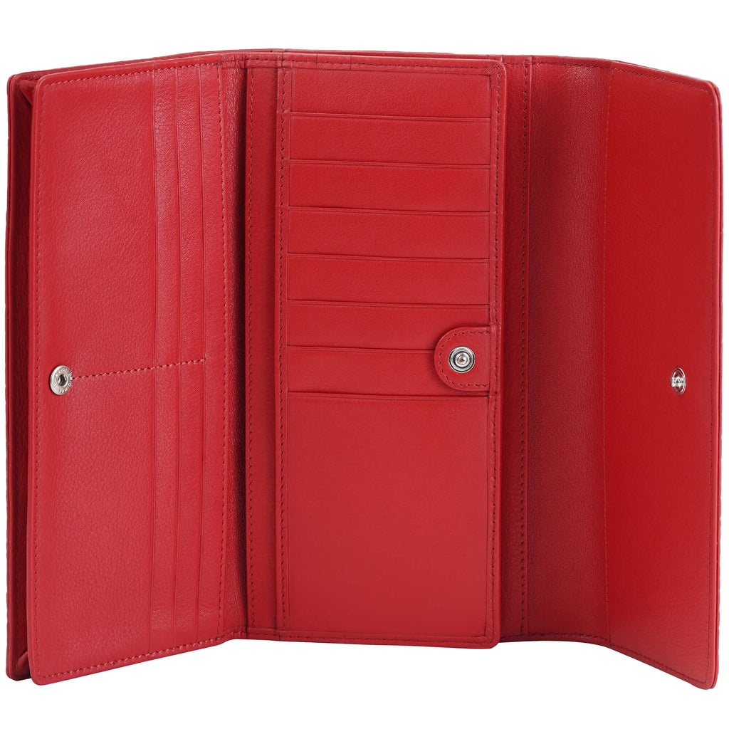 Mancini Portefeuille quadripliant Croco2 RFID 6900369 | Cuir - Dealorys