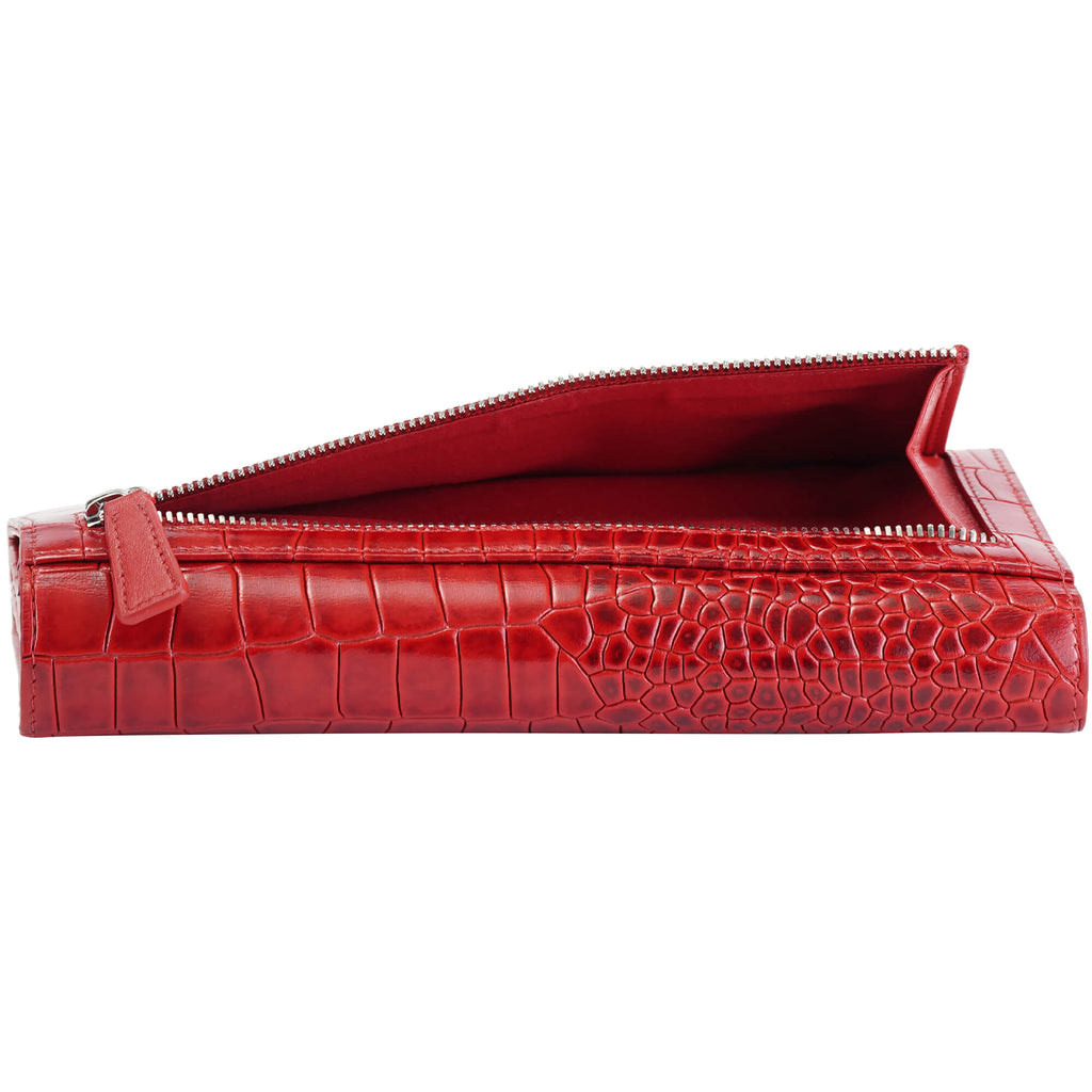 Mancini Portefeuille quadripliant Croco2 RFID 6900369 | Cuir - Dealorys