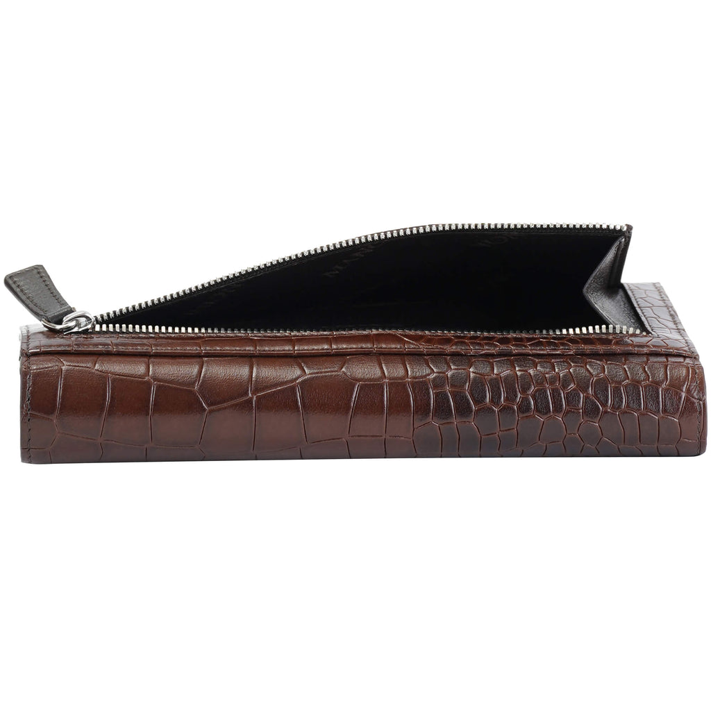 Mancini Portefeuille quadripliant Croco2 RFID 6900369 | Cuir - Dealorys