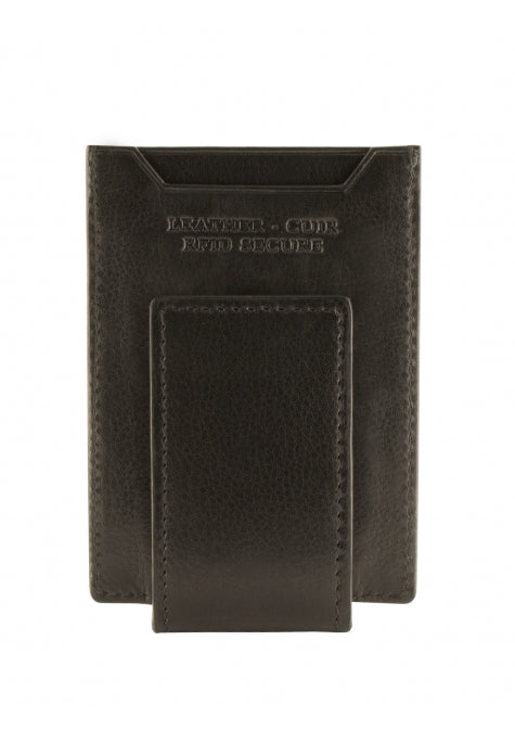 Mancini RFID Secure Deluxe Bill Clip 2010137 | Cuir - Dealorys