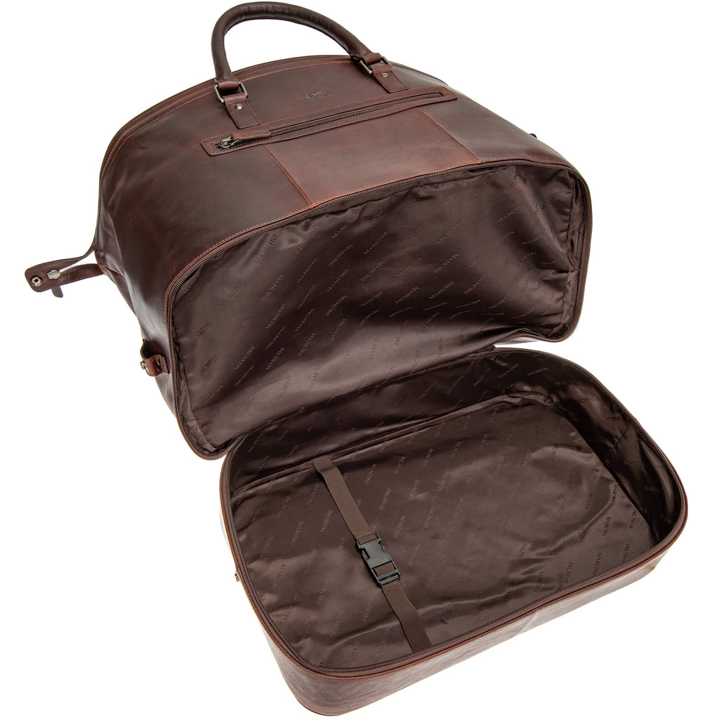 Mancini Sac de voyage à deux compartiments Buffalo 99-54807 | Cuir  - Dealorys