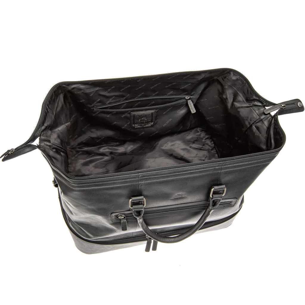 Mancini Sac de voyage à deux compartiments Buffalo 99-54807 | Cuir  - Dealorys